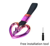 JDM Tsurikawa Purple Neo Broken Heart