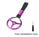 JDM Tsurikawa Purple Neo Steering Wheel