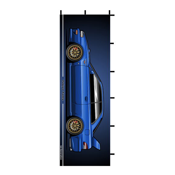 Nobori Subaru WRX 1st Gen Flag - Tokyo Tom's