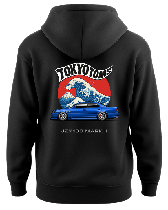 Tokyo Toms Toyota JZX100 Mark II Wave Hoodie