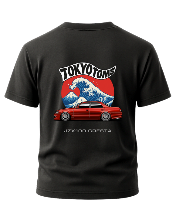 Tokyo Toms Toyota JZX100 Cresta Wave T-Shirt
