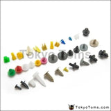 500Pcs/Lot Mixed Car Rivet Fastener Push Door Panel Trim For All Car Car Door Bumper Feeder - Tokyo Tom's