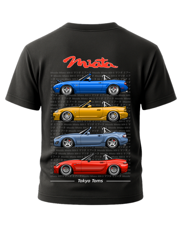 Mazda Miata Generations T-Shirt