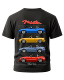 Mazda Miata Generations T-Shirt