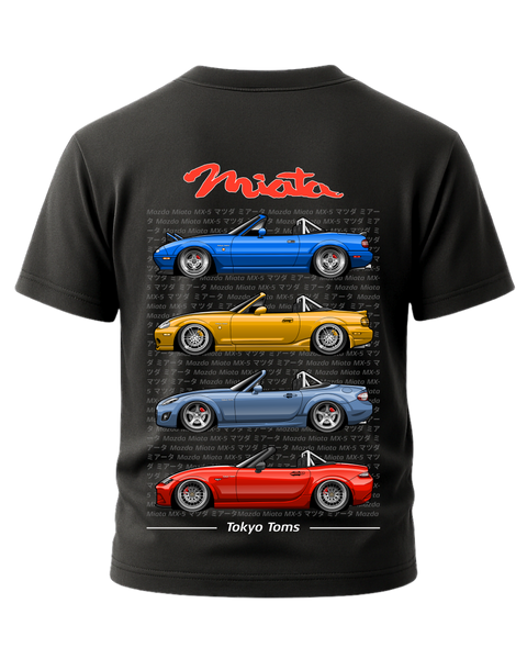 Mazda Miata Generations T-Shirt