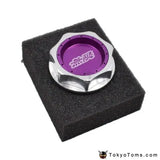 Mgen Aluminum Engine Oil Cap Fuel Filler Tank Cover for Honda Civic Fit Accord CR-V XR-V Vezel - Tokyo Tom's
