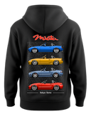 Mazda Miata Generations Hoodie