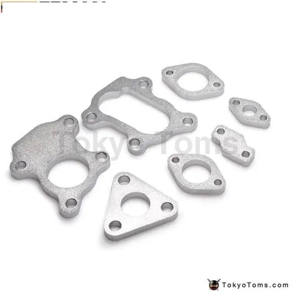 Mild Steel Rhb31 Vz21 Turbocharge Turbo Flanges Seven Piece Complete Set - Tokyo Tom's