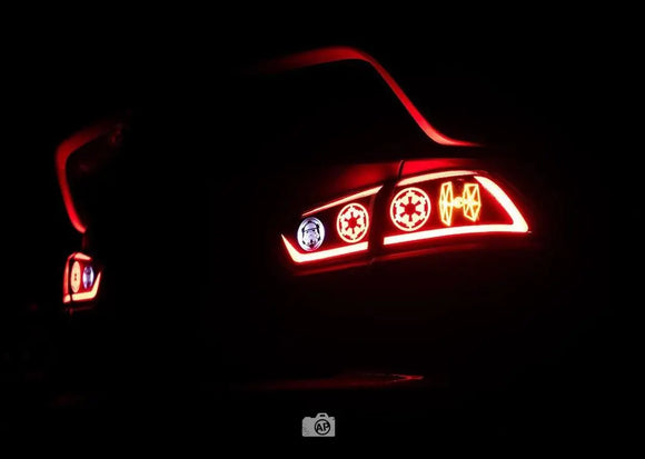 Mitsubishi EVO X - Custom Dancing EVO X Tail Lights - Design, Manufacture & Shipping*