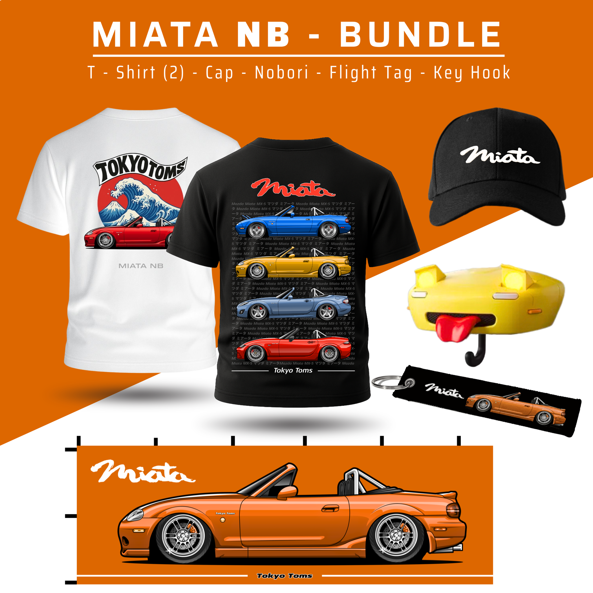 Miata NB T-Shirt - Bundle