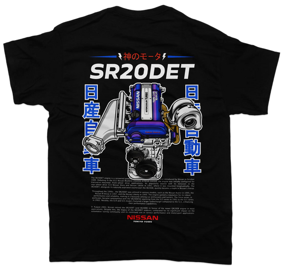 Nissan SR20Det Blue - Unisex T-Shirt
