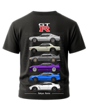 Nissan Skyline GTR Generations T-Shirt