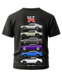 Nissan Skyline GTR Generations T-Shirt