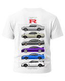Nissan Skyline GTR Generations T-Shirt