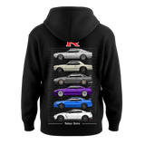 Nissan Skyline GT-R â  C110 Hakosuka to R35 Generations â  Hoodie