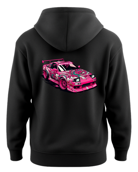 Nissan 180SX Pink Dragon Hoodie