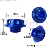 Power Oil Fuel Filter Racing Engine Tank Cap Cover For Honda Acura Integra - Tokyo Tom's