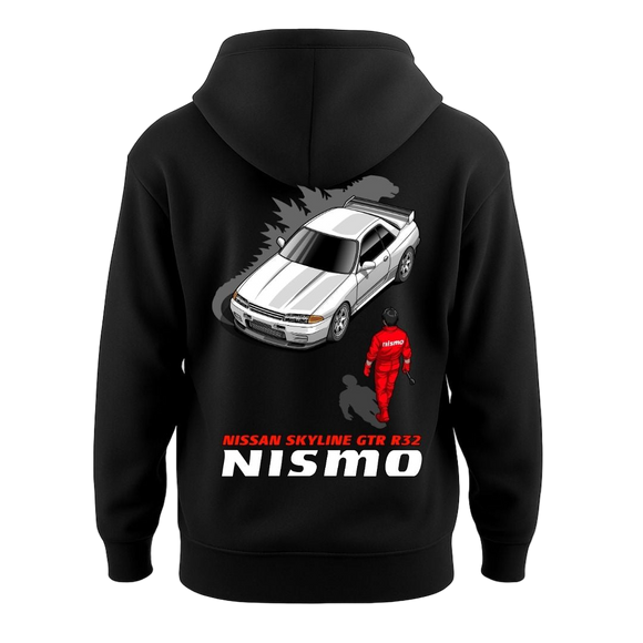 Nissan Skyline GT-R R32 â Godzilla Shadowâ  â  Hoodie