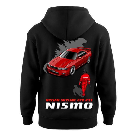 Nissan Skyline GT-R R33 â Godzilla Shadowâ  â  Hoodie