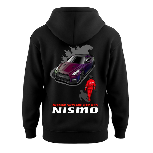 Nissan GT-R R35 â Godzilla Shadowâ  â  Hoodie