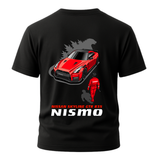 Nissan GT-R R35 RED Godzilla Shadow T-Shirt