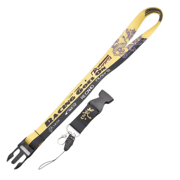 RACING GOES ON Lanyard - Tokyo Tom's