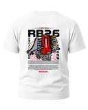 Nissan RB26 DET Engine - White T-Shirt