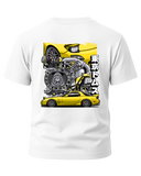 RX7 Rotary Side Engine T-Shirt