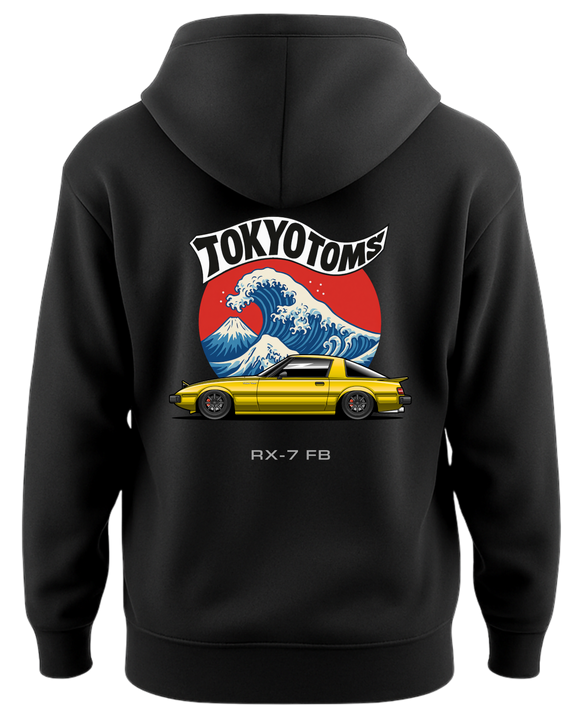 Tokyo Toms Mazda RX-7 FD Wave Hoodie