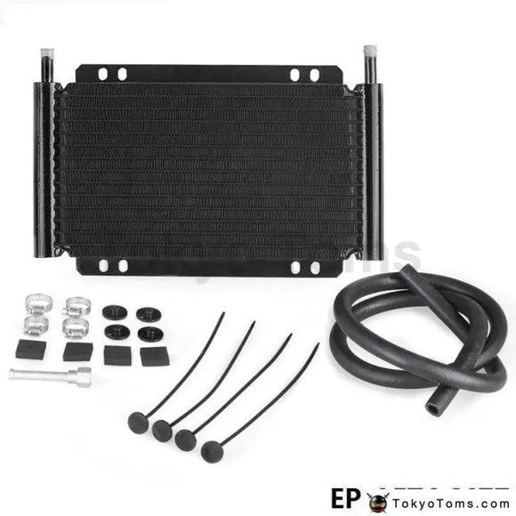 Racing Car Series 8000 Type 13 Row Aluminum Plate & Fin Transmission Oil Cooler - Tokyo Tom's