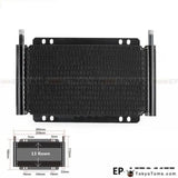 Racing Car Series 8000 Type 13 Row Aluminum Plate & Fin Transmission Oil Cooler - Tokyo Tom's