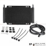 Racing Car Series 8000 Type 13 Row Aluminum Plate & Fin Transmission Oil Cooler - Tokyo Tom's