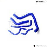 Racing Turbo Intercooler Radiator Pipping Silicone Hose Kit For Honda Civic Ek9 Type-R B16 B18 95-00(5Pcs) - Tokyo Tom's