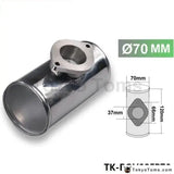 70MM 2.75"  ALUMINUM TURBO PIPE  / PIPING FLANGE ADAPTOR FOR GR**DY RS / S TYPE BOV TK-BOV02FP70 - Tokyo Tom's