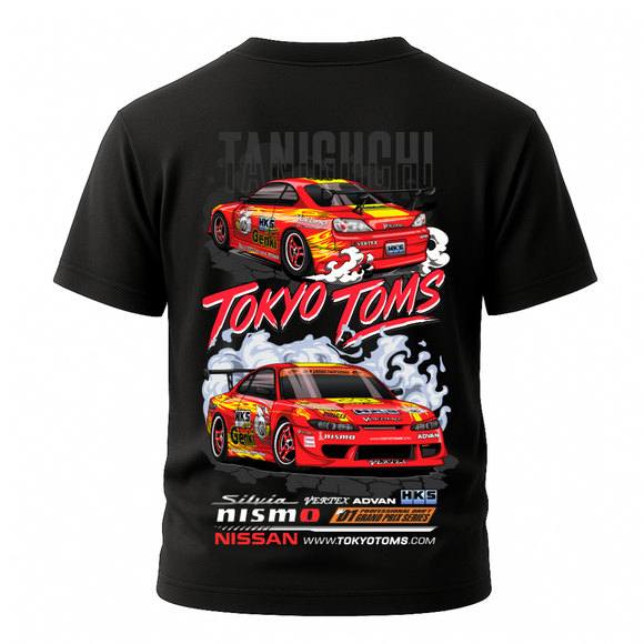 Nissan Silvia S15 – HKS Taniguchi D1 Grand Prix Tokyo Toms Graphic T-Shirt
