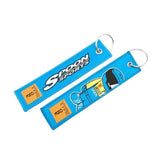 Spoon Sports JDM Keychain Jet Tag Key Ring Sky Blue - Tokyo Tom's