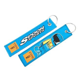 Spoon Sports JDM Keychain Jet Tag Key Ring Sky Blue - Tokyo Tom's