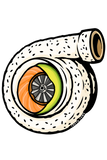 Tokyo Toms Sushi Turbo Hanging Air Freshener – Ocean Scent