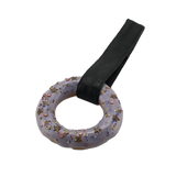 TOKYO TOM'S  LIGHT PURPLE GLAZE  DONUT HANG RING WITH ASSORTED SPRINKLES