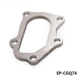 Td04 Subaru Turbo Turbine To Dump Pipe Flange 9Mm Stainless Steel - Tokyo Tom's