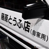 Tofu Shop Initial Door Stickers