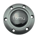 Tomu Ebisu Pewter Spoke with Black Leather Steering Wheel