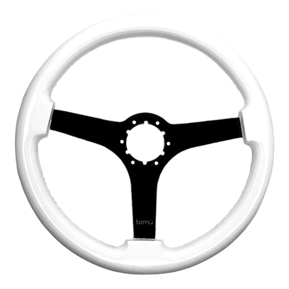 Tomu Yoshino Polar White Steering Wheel