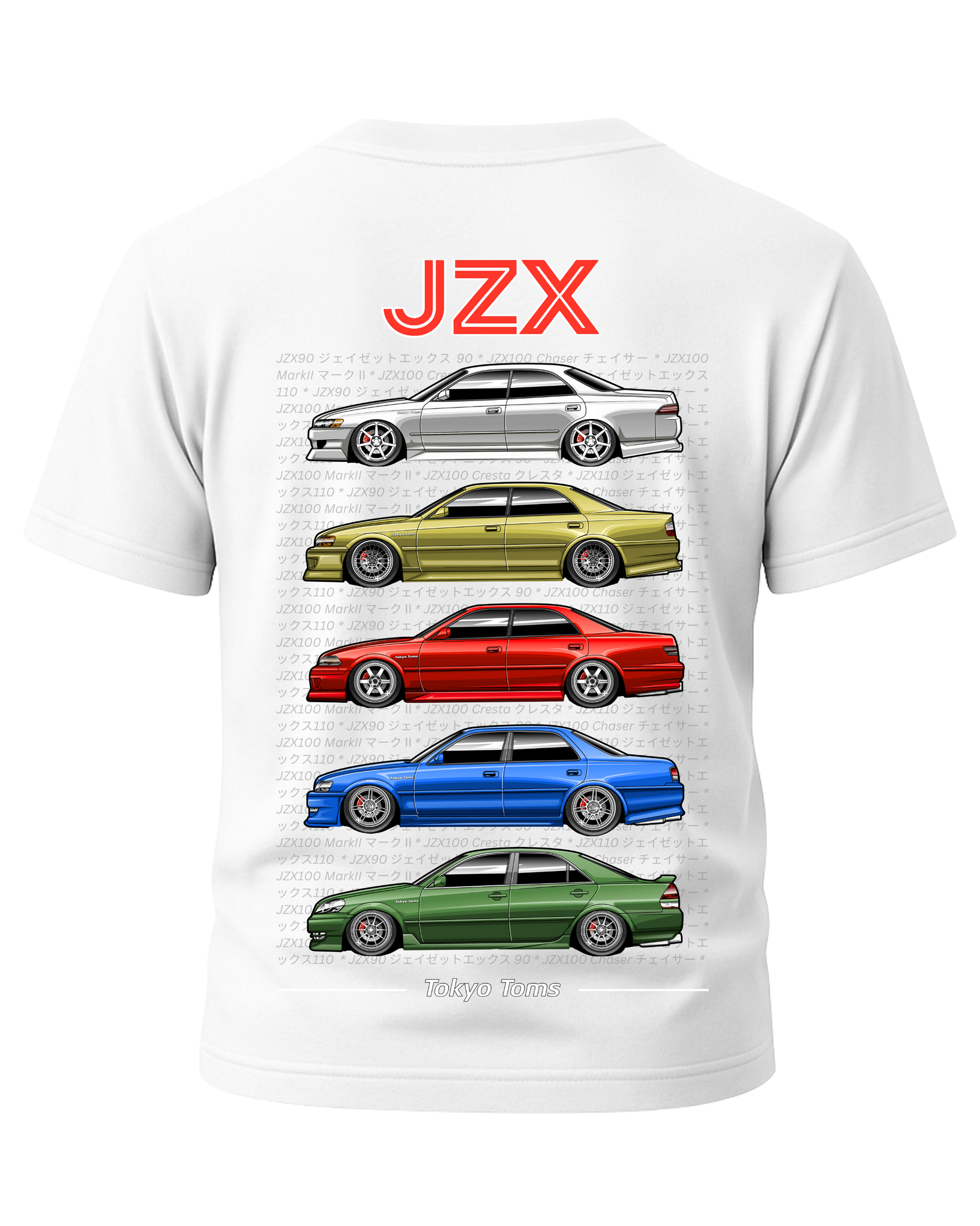 Toyota JZX Generation T-Shirt Toyota JZX Generation T-Shirt