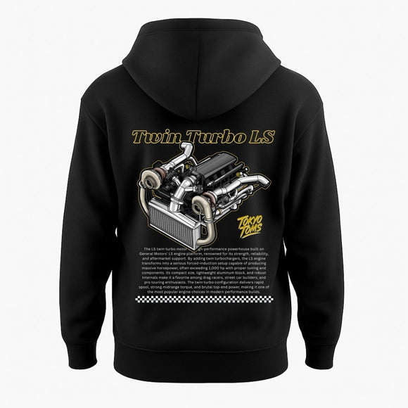 LS Twin Turbo Engine â  Hoodie