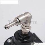 Type S Adjustable Fuel Pressure Regulator Fpr Universal JDM Turbo+Liquid Gauge 0-160 Psi - Tokyo Tom's