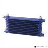 Universal 10 Row Oil Cooler Kit With Oil Filter Relocation Kit For Turbo Race - Tokyo Tom's