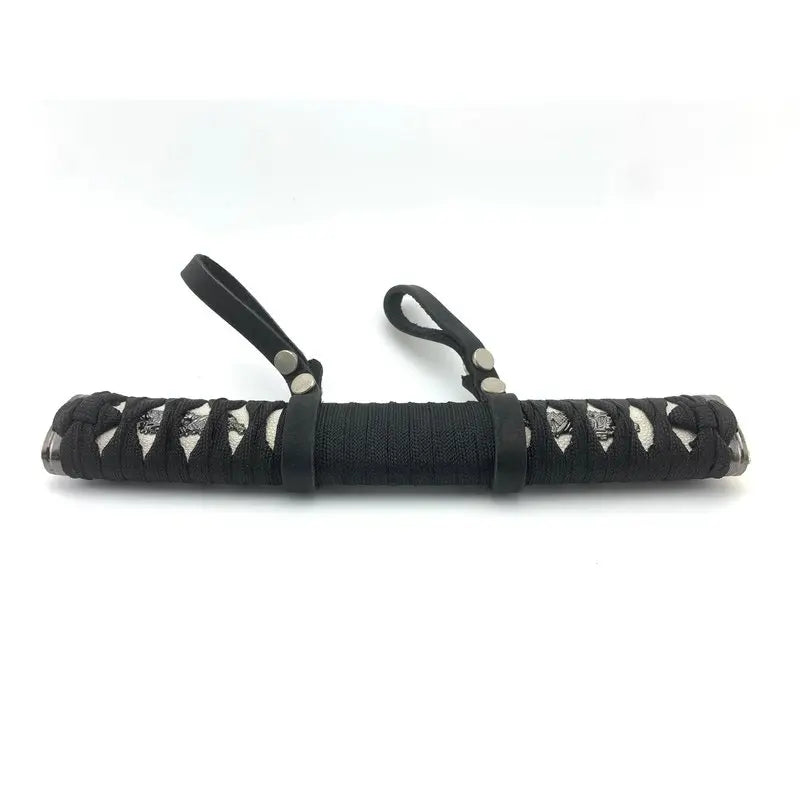 Universal 20cm JDM Samurai Roof Tsurikawa Handle Black+White - Tokyo