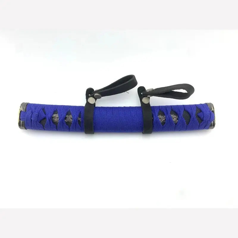 Universal 20cm JDM Samurai Roof Tsurikawa Handle Blue +Black - Tokyo