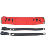 Universal 20cm JDM Samurai Roof Tsurikawa Handle Red+Black